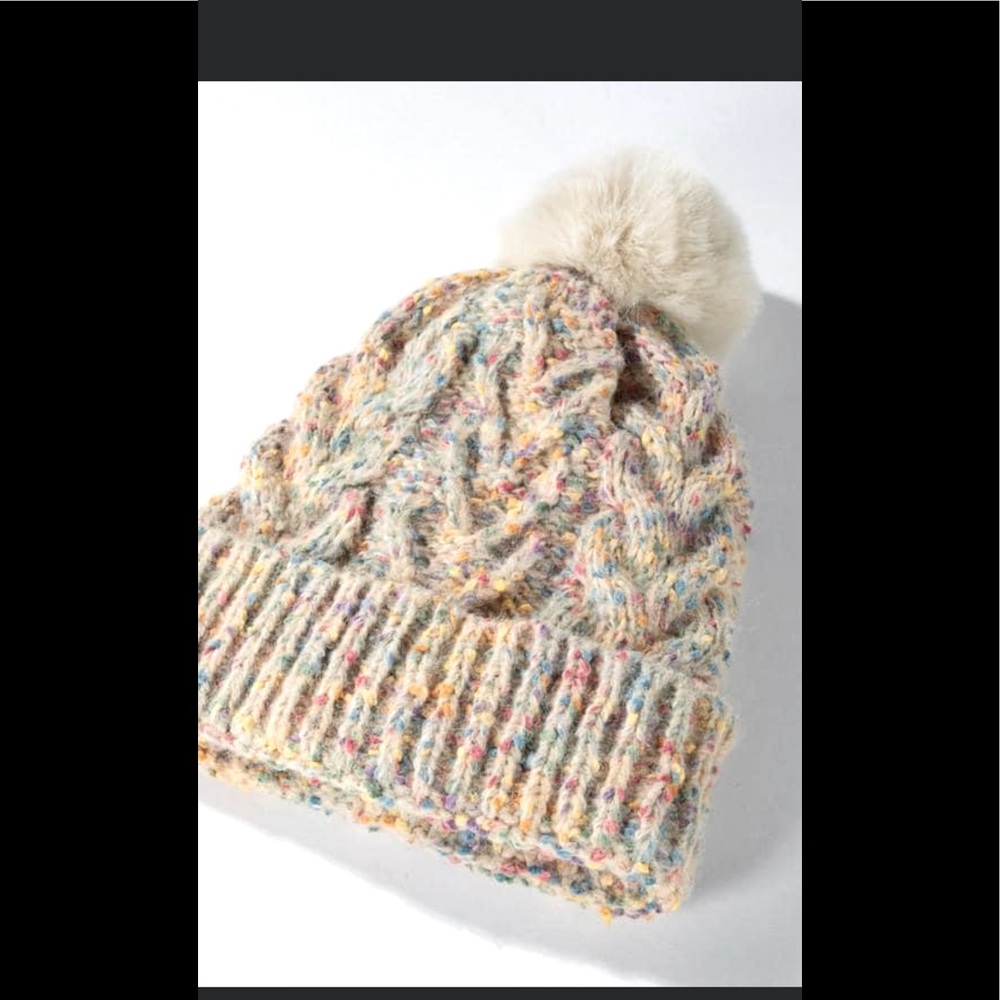 Confetti Pom Beenie’s!!! Super cute!!!